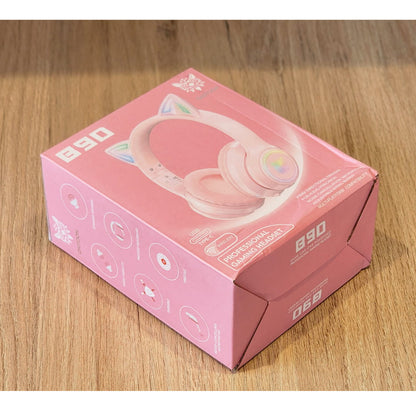 Audífonos Bluetooth ONITOON Orejas de Gato LED HiFi